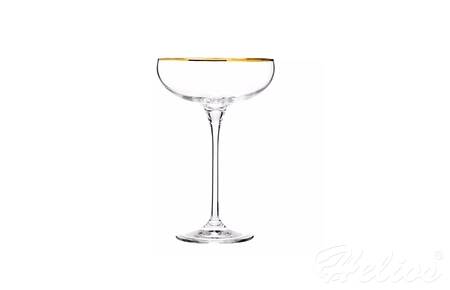 Krosno Glass S.A. Płaskie kieliszki do szampana 240 ml - Harmony Gold (B575)  - zdjęcie duże 1