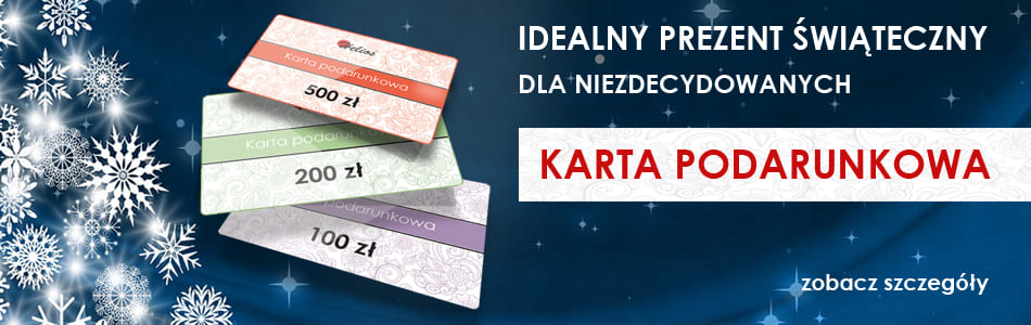 Karta podarunkowa Helios Szkło