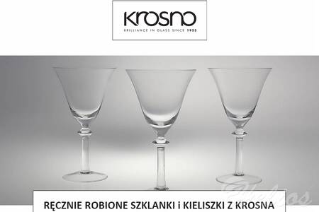 Handmade - ręcznie robione kieliszki i szklanki z Krosna