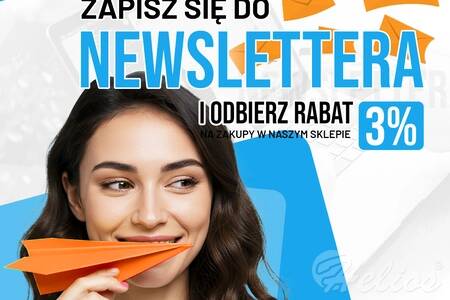 Bądź na bieżąco z Nasza ofertą i odbierz rabat na zakupy