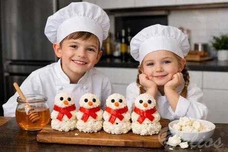 Zimowe zabawy kulinarne z dziećmi