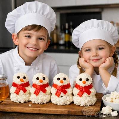 Zimowe zabawy kulinarne z dziećmi