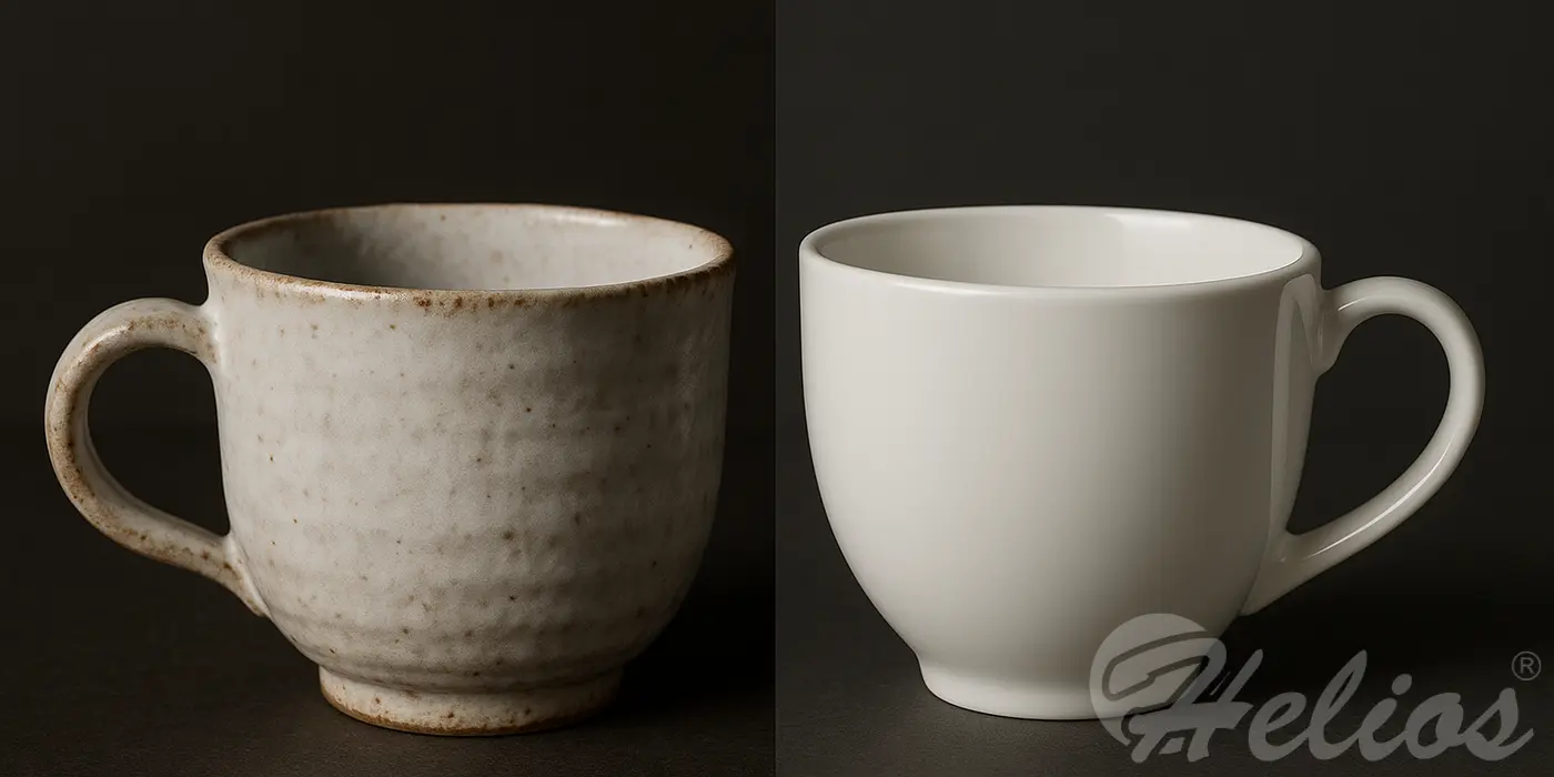Porcelana typu handmade vs. automatyczna: Jak rozpoznać i co wybrać?