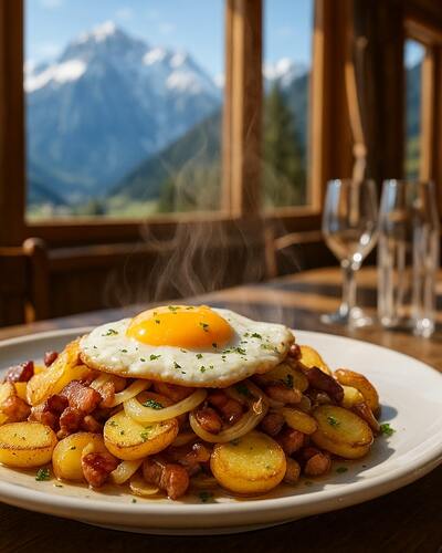 Zima w Alpach. Co zjeść w alpejskich kurortach? (cz. I)