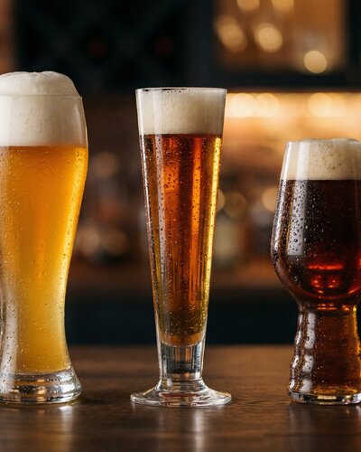 Rodzaje szklanek do piwa - w czym pić IPA, Pilsa i pszeniczne?