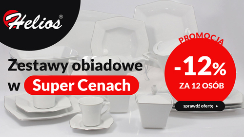 12% za 12 osób - zestawy obiadowe w Super Cenach