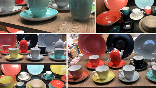 Ręcznie malowana porcelana z Lubiany dostępna w Helios Szkło
