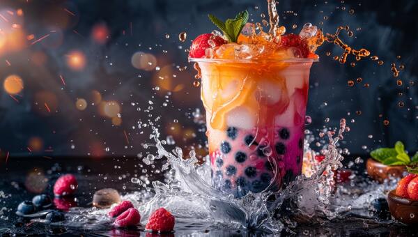 Bubble tea i inne napoje na koniec lata