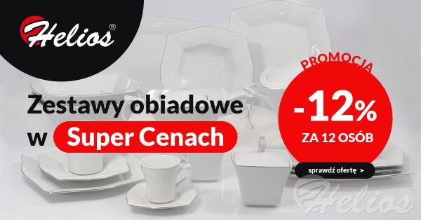 12% za 12 osób - zestawy obiadowe w Super Cenach