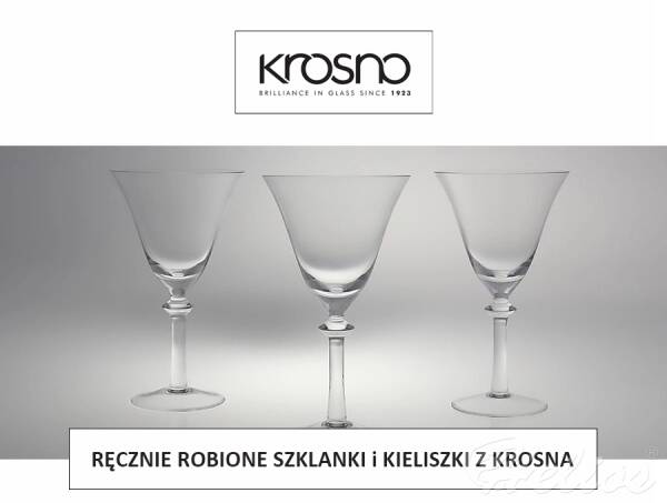 Handmade - ręcznie robione kieliszki i szklanki z Krosna