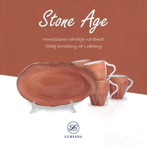 Lubiana Stone Age -  nowoczesna wariacja na temat białej porcelany