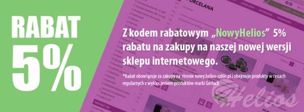 Rabat 5% na zakupy na nowym sklepie internetowym