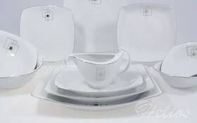 Chodzież Serwis obiadowy bez wazy dla 12 os. / 44 części - E635 AKCENT