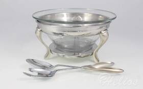 Regent Inox Misa szklana ze sztućcami do sałat - OVATION (A-170992)