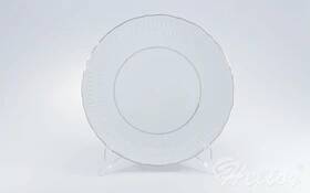 Ćmielów Talerz płytki 28 cm - 3607 Sofia / Platynowa