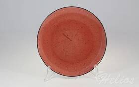 Lubiana Talerz płytki 27 cm - 6630W Boss (ceglasty/czarny)