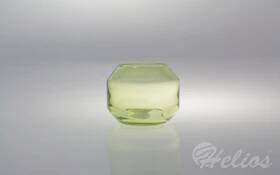 Krosno Glass S.A. Handmade / Świecznik 9 cm - LIMONKA (3984)