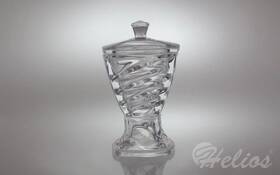 Bohemia Bomboniera kryształowa na nodze 24,5 cm - FACET (955760)