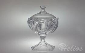 Bohemia Bomboniera kryształowa na nodze 28,5 cm - Macao (044068)