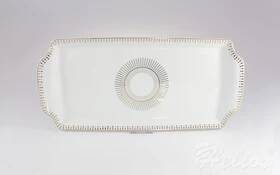 Chodzież Tacka prostokątna 36 cm - G682 YVONNE Złoty Miraż