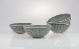 Lubiana Zestaw salaterek 17 cm / 6 szt. - K10 Daisy Szara (33206DJK10T1)