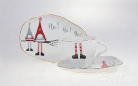 Lubiana Zestaw śniadaniowy 1/3 - 7132A STONE AGE Święta