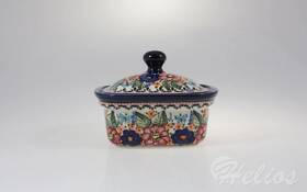 Bolesławiec 149AR / Maselnica głęboka 12,5 x 15 cm - GU-1188