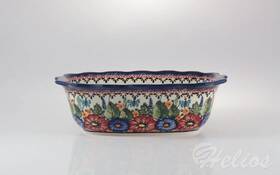 Bolesławiec 149AR / Półmisek falbanka 24,5 x 17,5 cm - GU-1853A