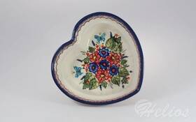 Bolesławiec 149AR / Miska serce - GU-859A