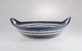 Bolesławiec 166A / Miska z uszami 40,5 cm - GU-1348A