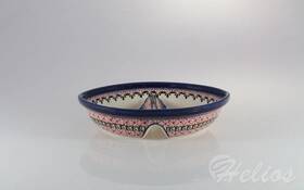 Bolesławiec 149AR / Półmisek dzielony 21 x 17,6 cm - GU-1214A