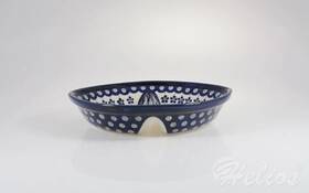Bolesławiec 166A / Półmisek dzielony 23,6 x 20,5 cm - GU-1215A