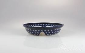 Bolesławiec 166A / Półmisek dzielony 21 x 17,6 cm - GU-1214