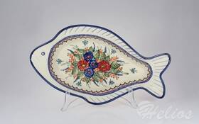 Bolesławiec 149AR / Półmisek ryba 22,5 x 39 cm - GU-1819A