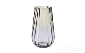 Krosno Glass S.A. Wazon optyk pionowy 30 cm / Dymny-niebieski (D058)