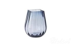 Krosno Glass S.A. Wazon optyk pionowy 25,5 cm / Granat dymny (D058)