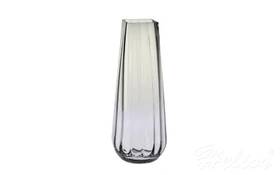 Krosno Glass S.A. Wazon optyk pionowy 35 cm / Dymny-niebieski (D058)