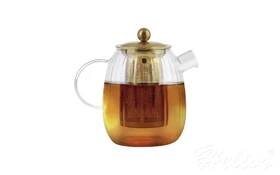 Vialli Design Zaparzacz do herbaty 1 l - TULIP Złoty mat (29316)