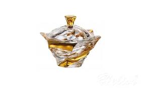 Bohemia Bomboniera kryształowa 20,5 cm - Flamenco Belt Gold (557256)