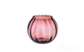 Krosno Glass S.A. Wazon optyk pionowy 15,5 cm - Home&Living / Ametyst (D059)