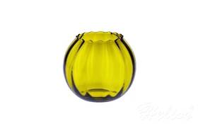 Krosno Glass S.A. Wazon optyk pionowy 15,5 cm - Home&Living / Oliwka (D059)