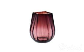 Krosno Glass S.A. Wazon optyk pionowy 25,5 cm / Ametyst (D058)