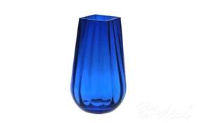 Krosno Glass S.A. Wazon optyk pionowy 30 cm / Kobalt (D058)