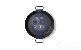 Skottsberg Patelnia Wok z rączkami ze stali węglowej 38 cm