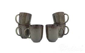 Lubiana Zestaw kubków dla 6 osób - STONEWARE S010T Jade (Daisy)