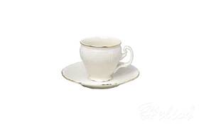 Thun Filiżanka 170 ml ze spodkiem - Bernadotte Ivory Gold (076553)
