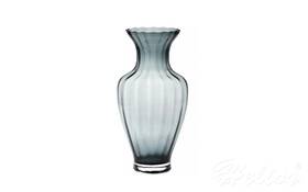 Krosno Glass S.A. Wazon optyk pionowy 42 cm / Szaro-niebieski (D056)