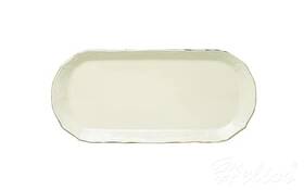 Thun Taca prostokątna 37 cm - Bernadotte Ivory Gold (070698)