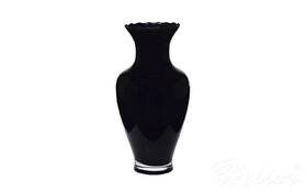 Krosno Glass S.A. Wazon optyk pionowy 42 cm / Czarny D056)