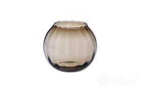 Krosno Glass S.A. Wazon optyk pionowy 15,5 cm - Home&Living / Brąz (D059)
